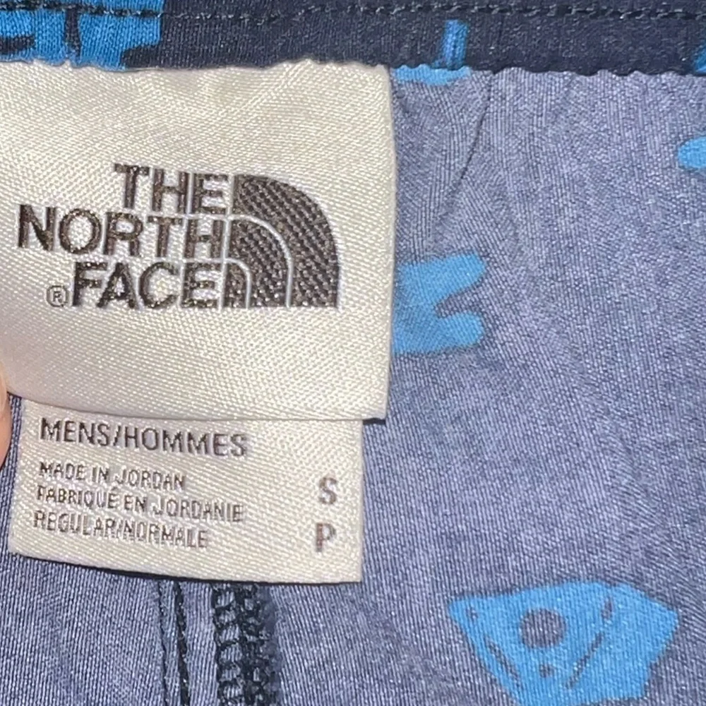 The North Face Class V Belted Shorts Blue Print Size S